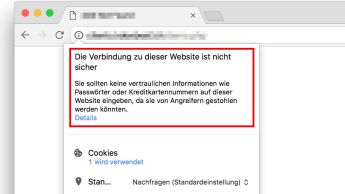 Jetzt auf HTTPS updaten: Chrome wird vor unsicheren Websites warnen
